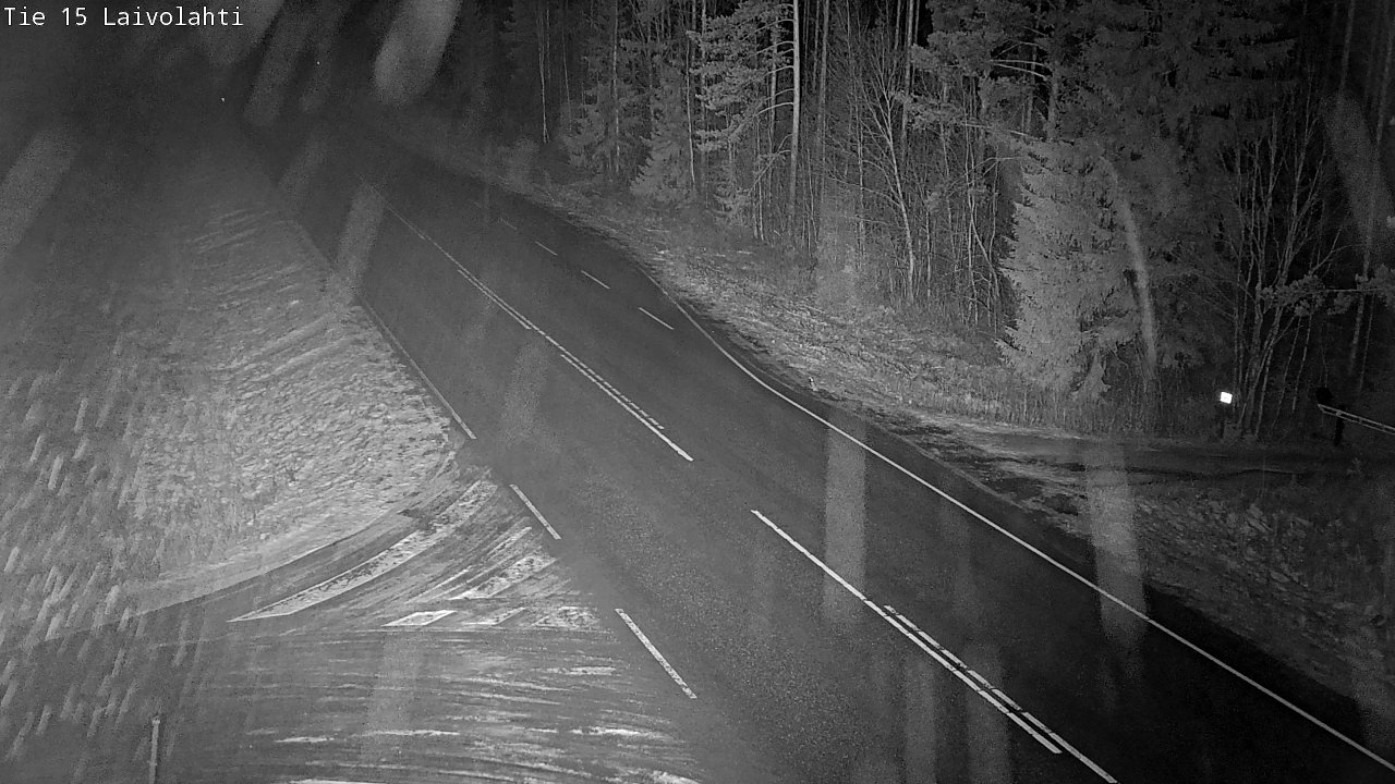 Weather Camera Image Väg 15 Laivolahti, Mäntyharju, Etelä-Savo