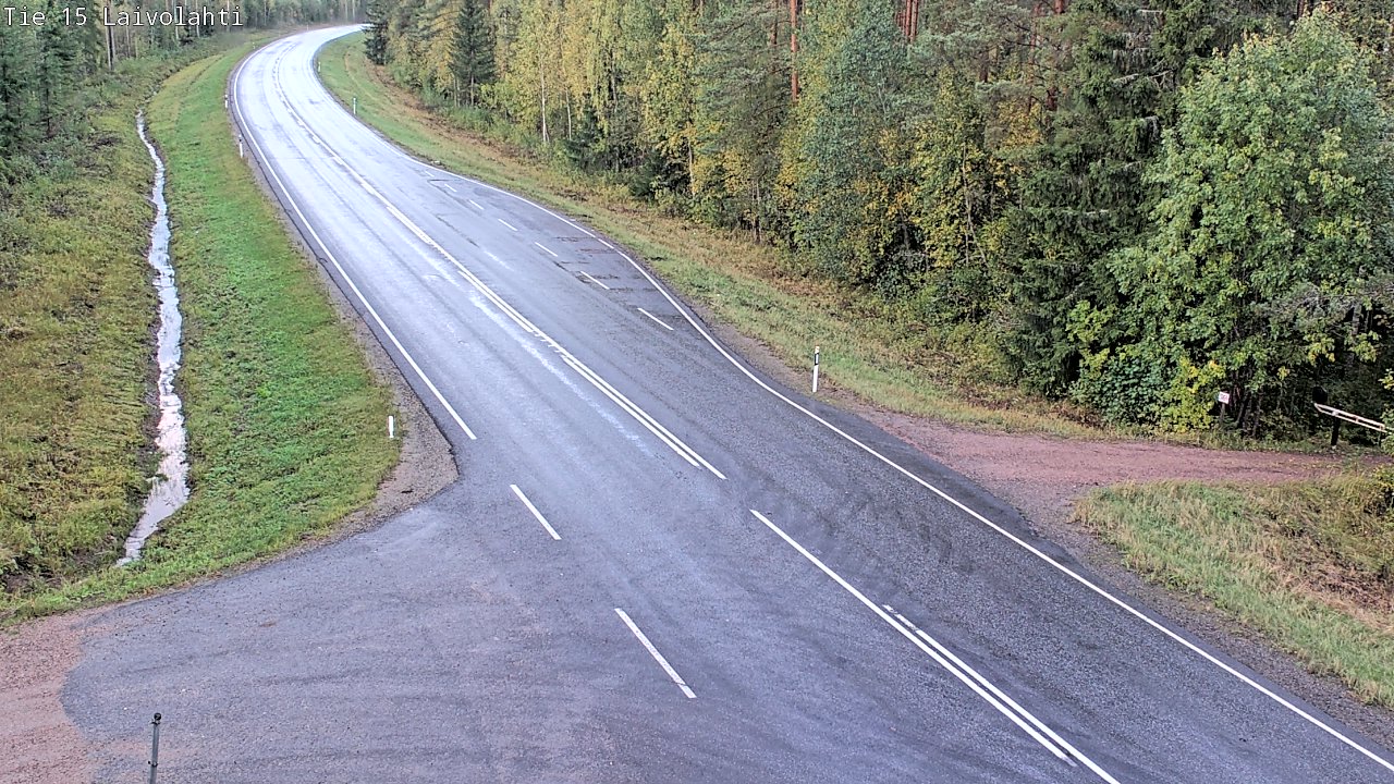 Kelikamerat Kuva Tie 15 Laivolahti, Mäntyharju, Etelä-Savo