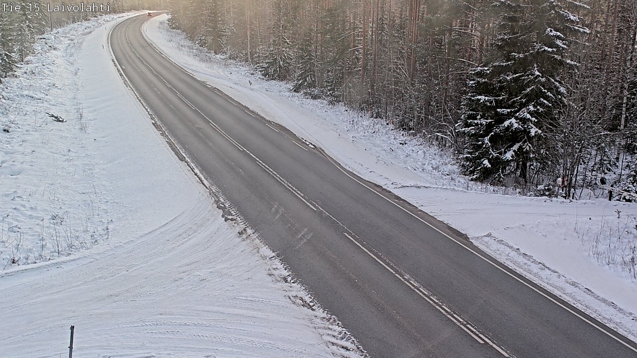 Kelikamerat Kuva Tie 15 Laivolahti, Mäntyharju, Etelä-Savo