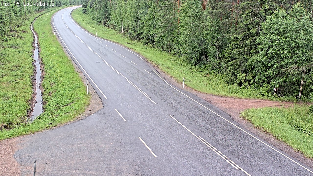 Kelikamerat Kuva Tie 15 Laivolahti, Mäntyharju, Etelä-Savo