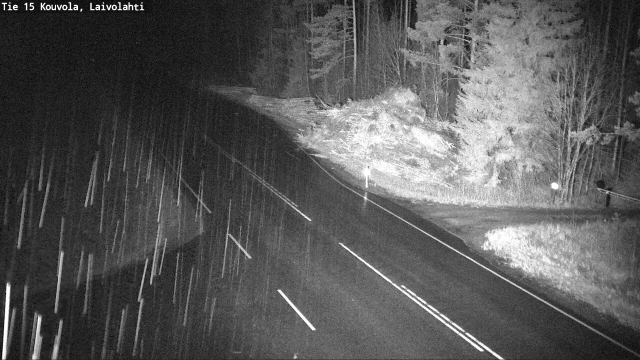Weather Camera Image Road 15 Laivolahti, Mäntyharju, Etelä-Savo