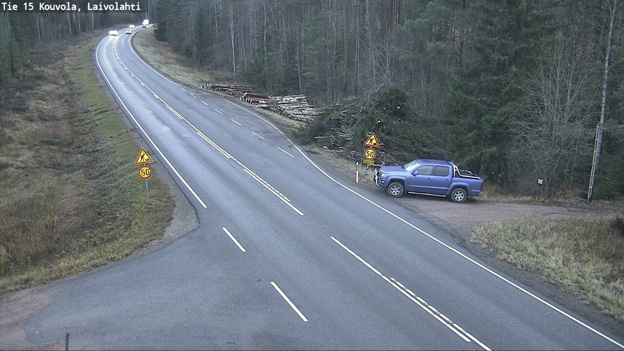 Kelikamerat Kuva Tie 15 Laivolahti, Mäntyharju, Etelä-Savo