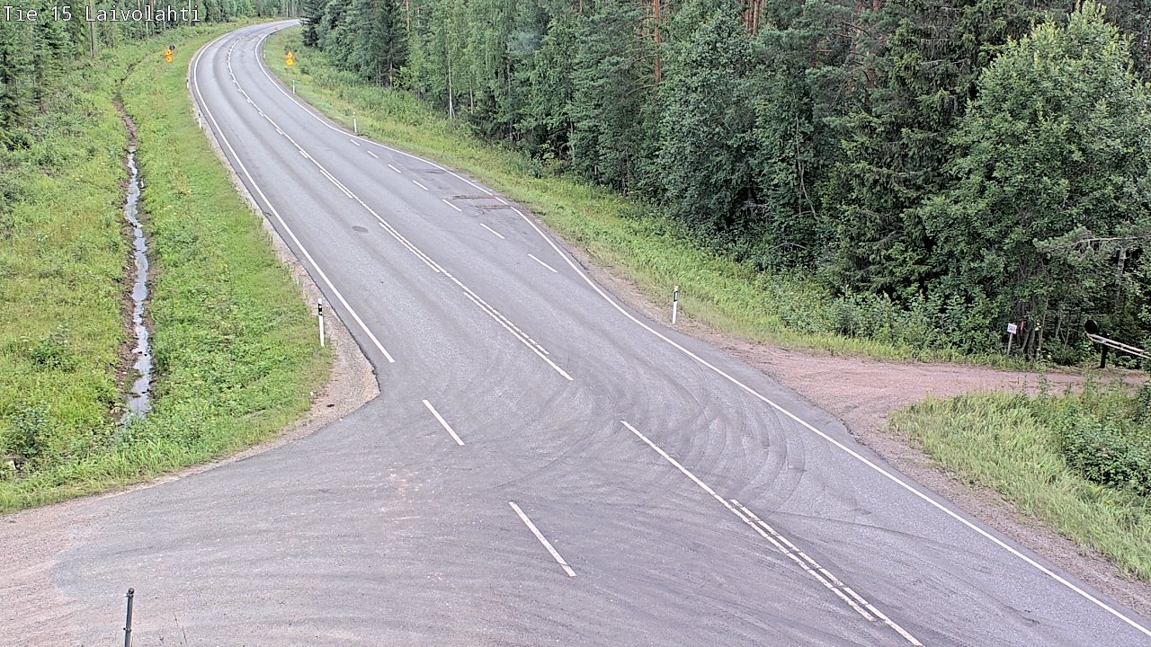 Kelikamerat Kuva Tie 15 Laivolahti, Mäntyharju, Etelä-Savo