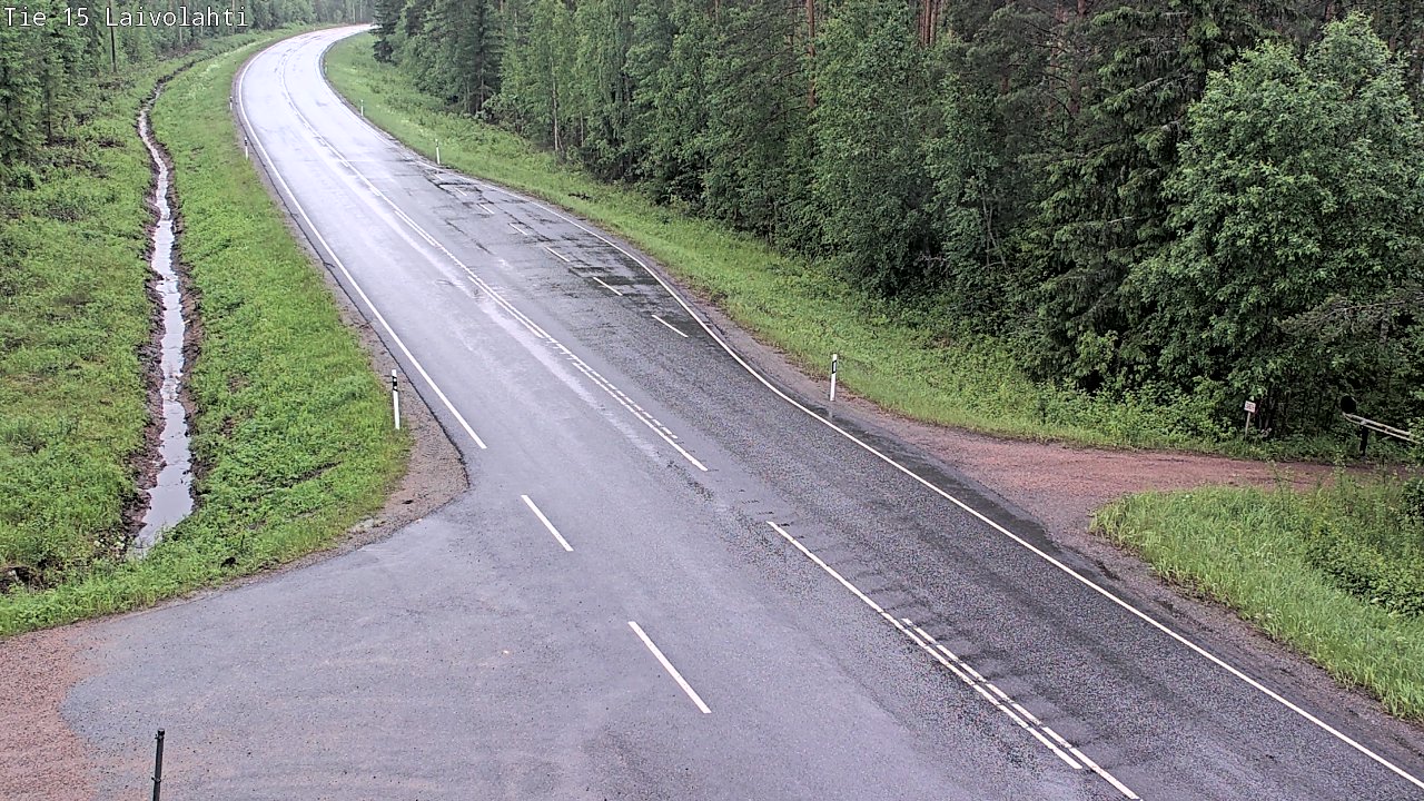 Kelikamerat Kuva Tie 15 Laivolahti, Mäntyharju, Etelä-Savo