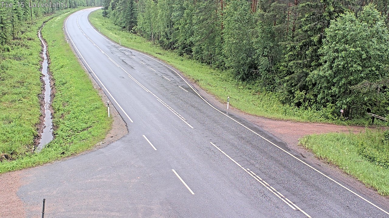 Kelikamerat Kuva Tie 15 Laivolahti, Mäntyharju, Etelä-Savo
