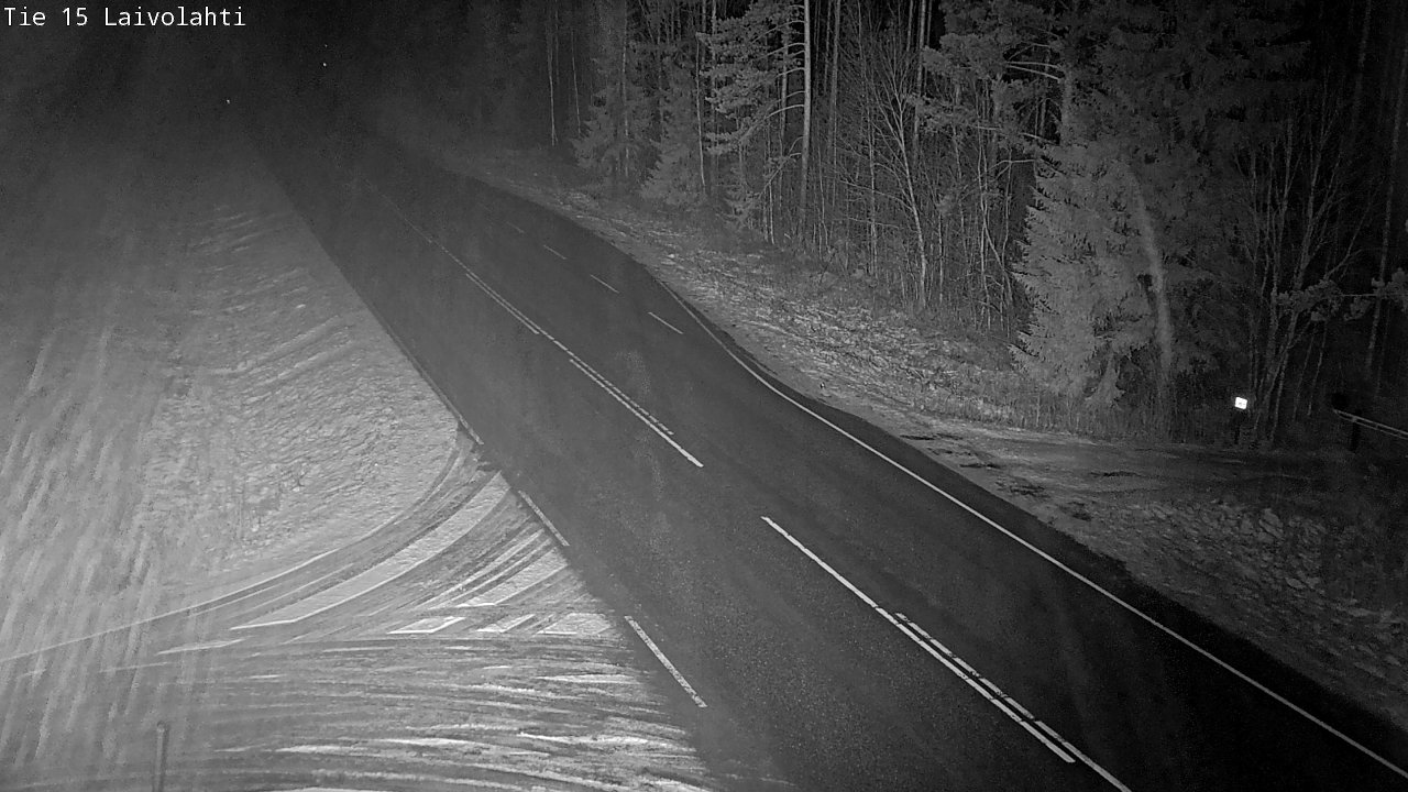 Weather Camera Image Väg 15 Laivolahti, Mäntyharju, Etelä-Savo