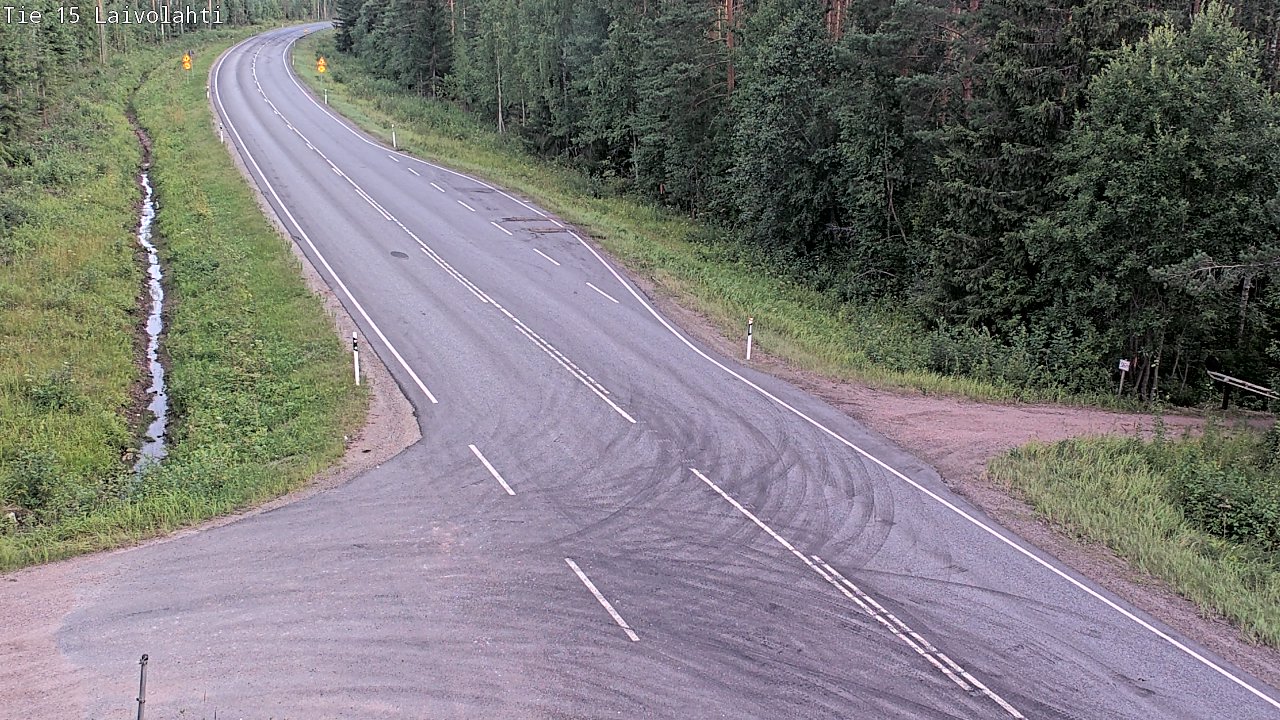 Kelikamerat Kuva Tie 15 Laivolahti, Mäntyharju, Etelä-Savo