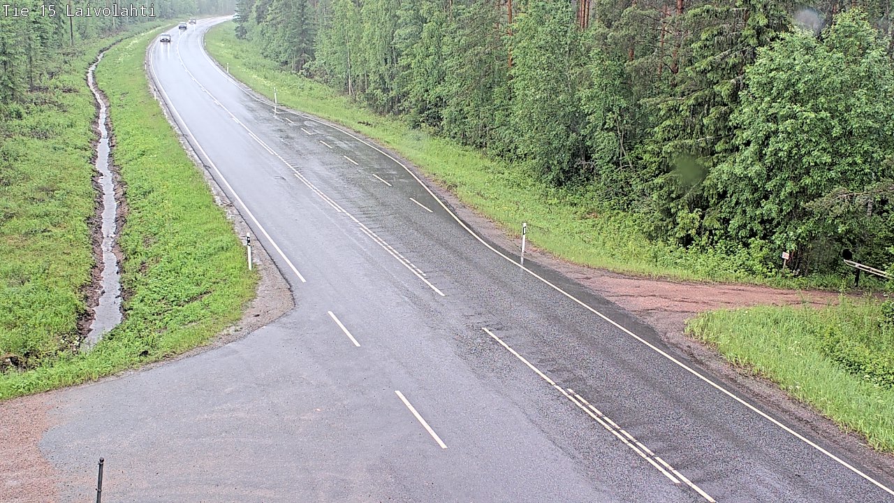 Kelikamerat Kuva Tie 15 Laivolahti, Mäntyharju, Etelä-Savo