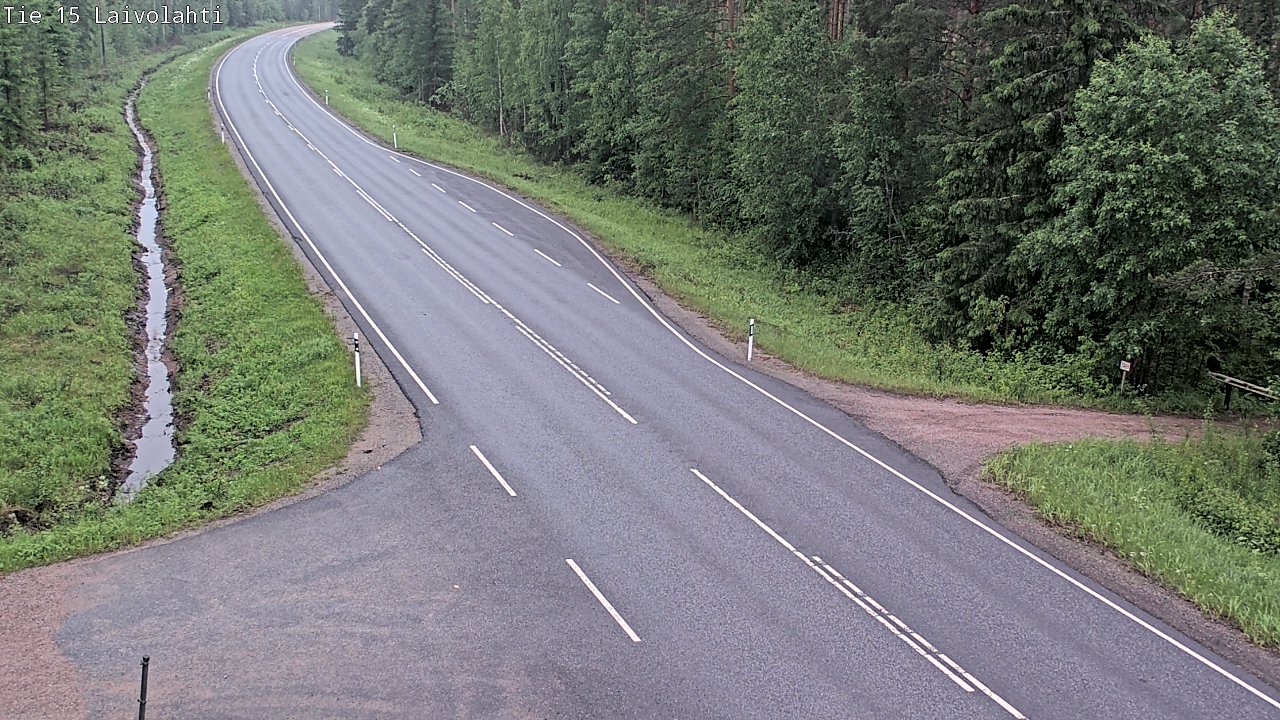 Kelikamerat Kuva Tie 15 Laivolahti, Mäntyharju, Etelä-Savo