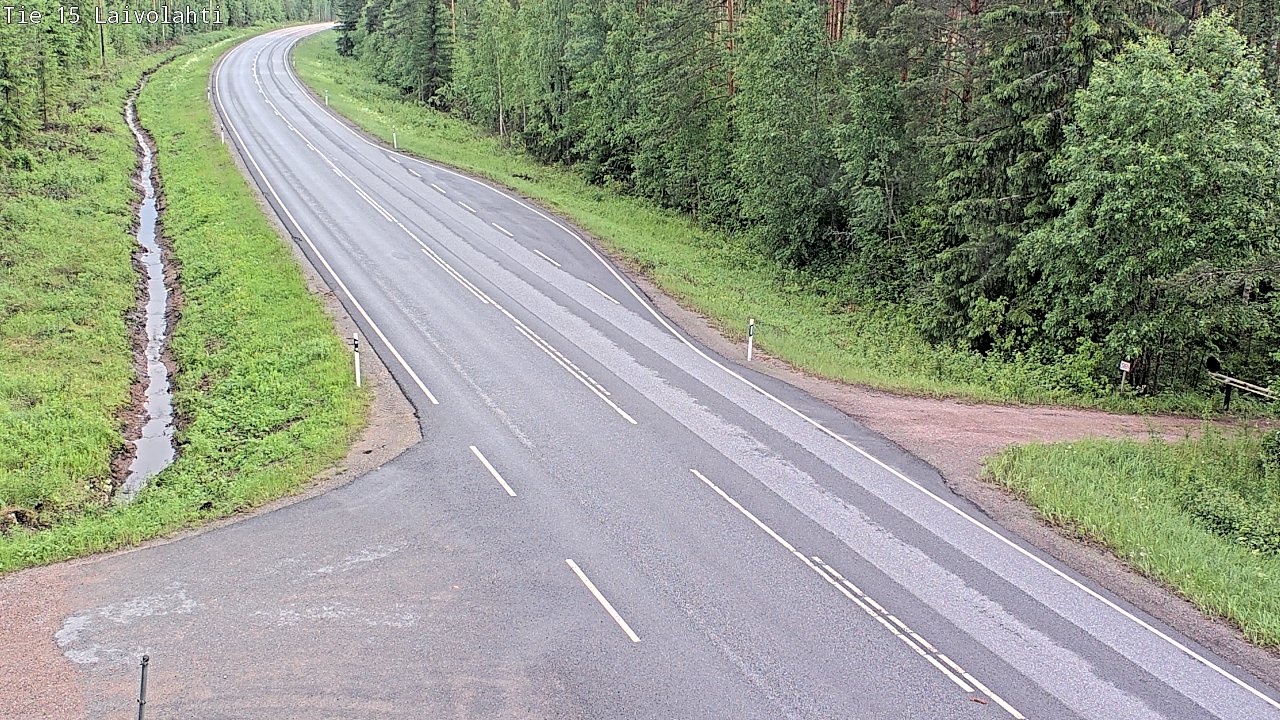 Kelikamerat Kuva Tie 15 Laivolahti, Mäntyharju, Etelä-Savo