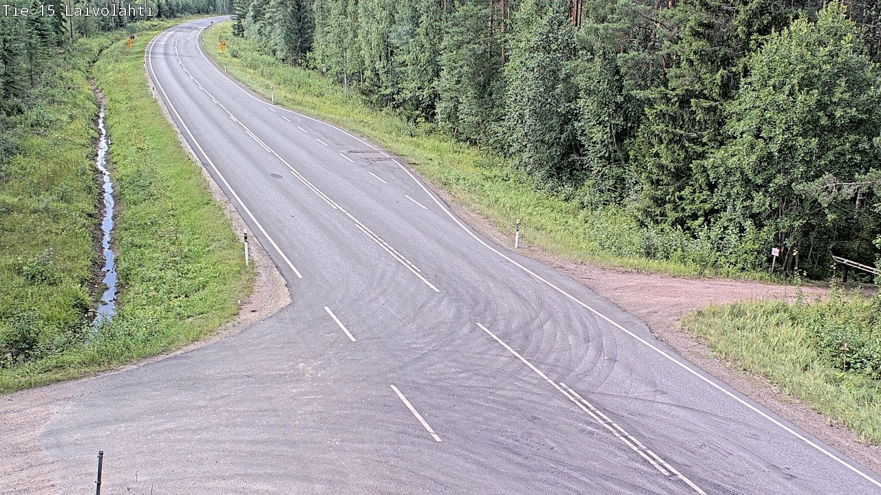 Kelikamerat Kuva Tie 15 Laivolahti, Mäntyharju, Etelä-Savo