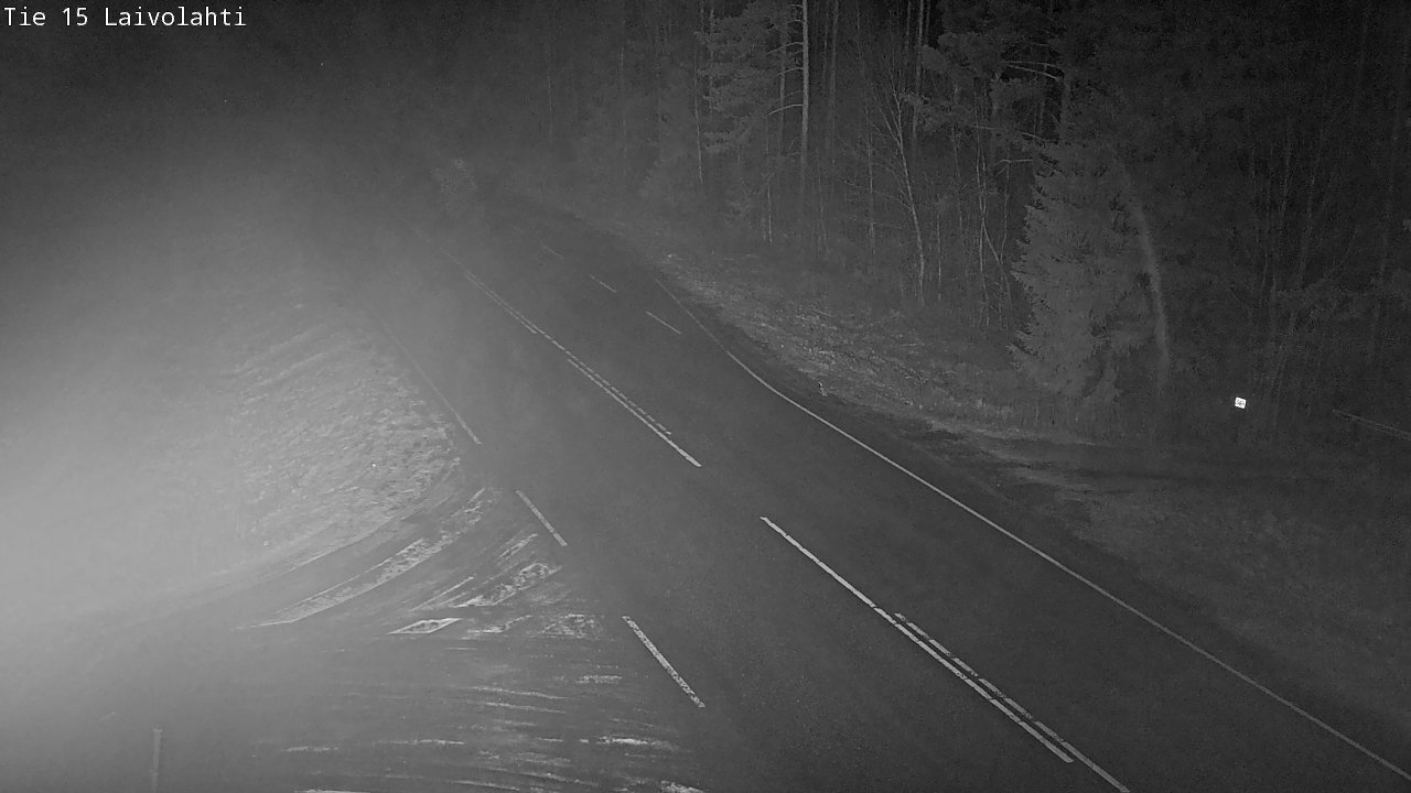 Weather Camera Image Väg 15 Laivolahti, Mäntyharju, Etelä-Savo