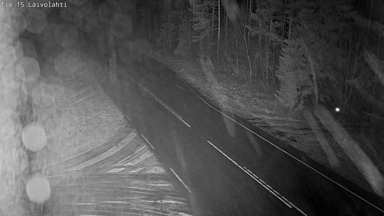 Weather Camera Image Väg 15 Laivolahti, Mäntyharju, Etelä-Savo