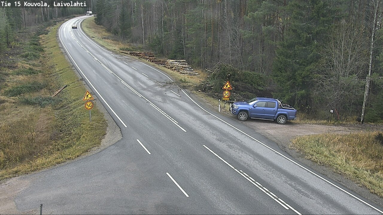 Kelikamerat Kuva Tie 15 Laivolahti, Mäntyharju, Etelä-Savo