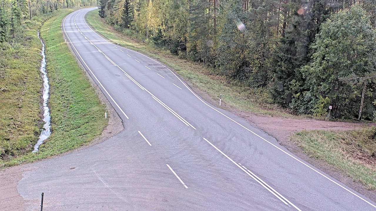 Kelikamerat Kuva Tie 15 Laivolahti, Mäntyharju, Etelä-Savo