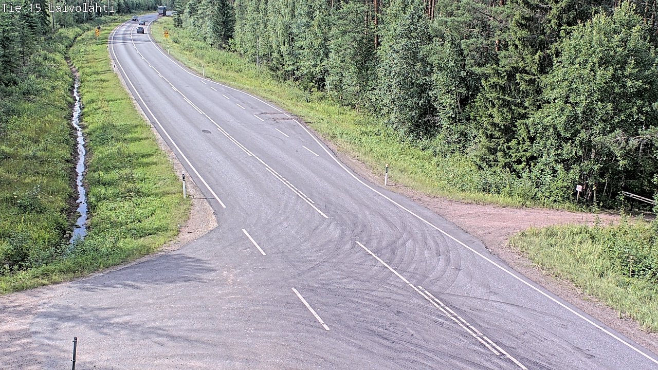 Kelikamerat Kuva Tie 15 Laivolahti, Mäntyharju, Etelä-Savo