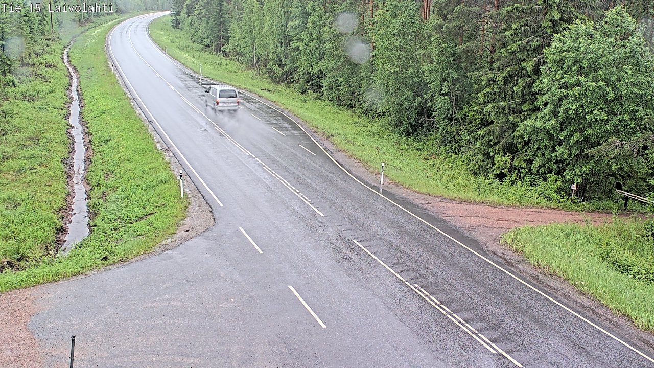 Kelikamerat Kuva Tie 15 Laivolahti, Mäntyharju, Etelä-Savo