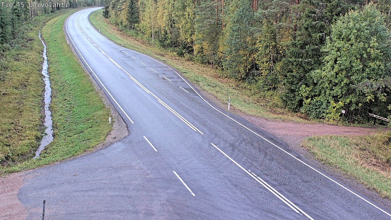 Kelikamerat Kuva Tie 15 Laivolahti, Mäntyharju, Etelä-Savo