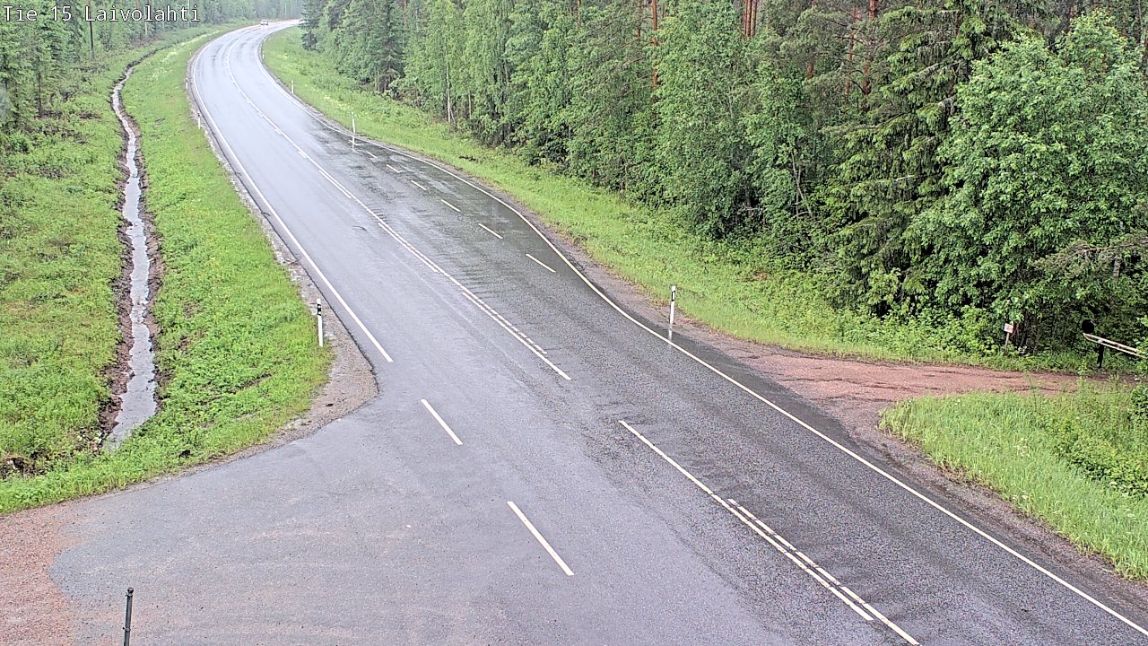 Kelikamerat Kuva Tie 15 Laivolahti, Mäntyharju, Etelä-Savo
