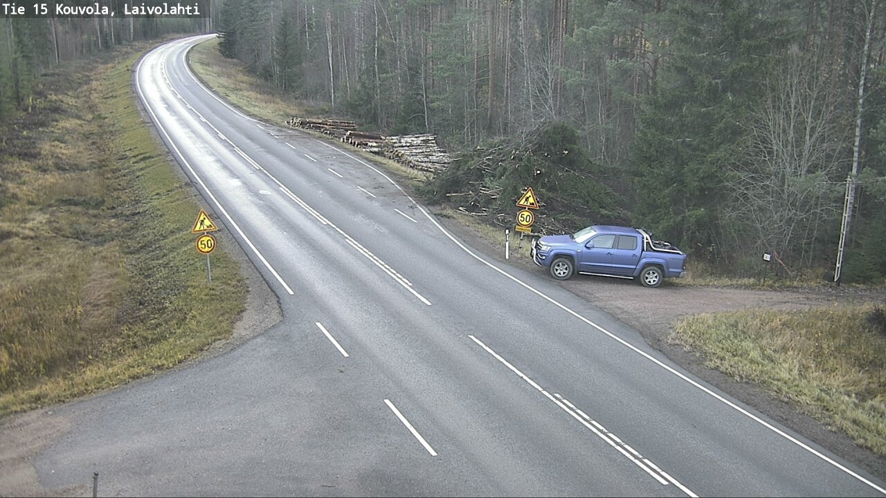 Kelikamerat Kuva Tie 15 Laivolahti, Mäntyharju, Etelä-Savo