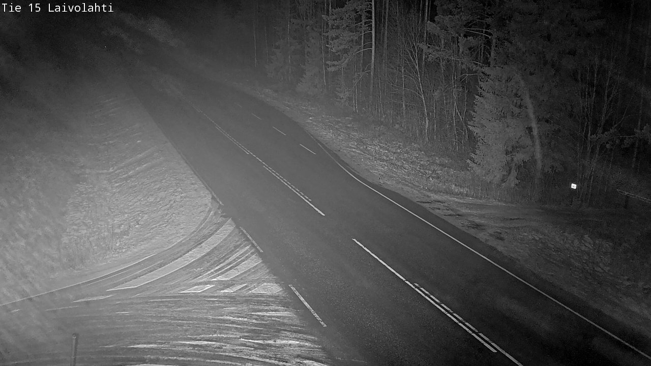 Weather Camera Image Väg 15 Laivolahti, Mäntyharju, Etelä-Savo