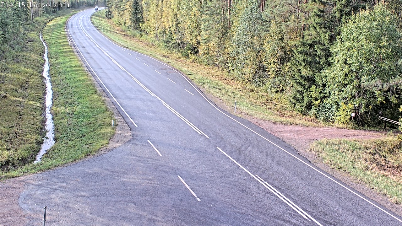 Kelikamerat Kuva Tie 15 Laivolahti, Mäntyharju, Etelä-Savo