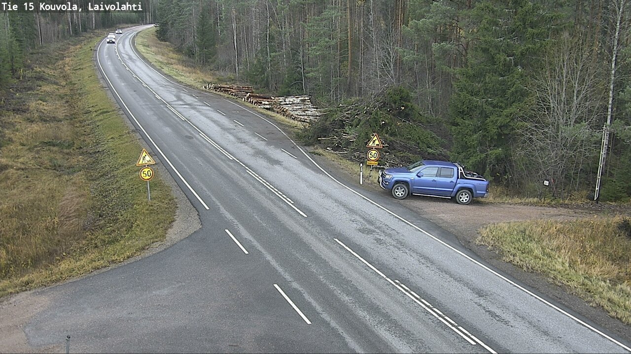 Kelikamerat Kuva Tie 15 Laivolahti, Mäntyharju, Etelä-Savo