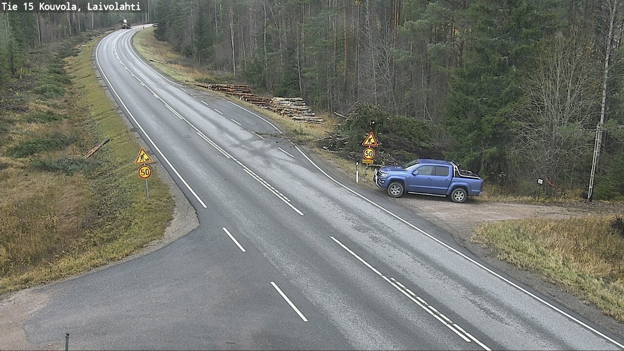 Kelikamerat Kuva Tie 15 Laivolahti, Mäntyharju, Etelä-Savo
