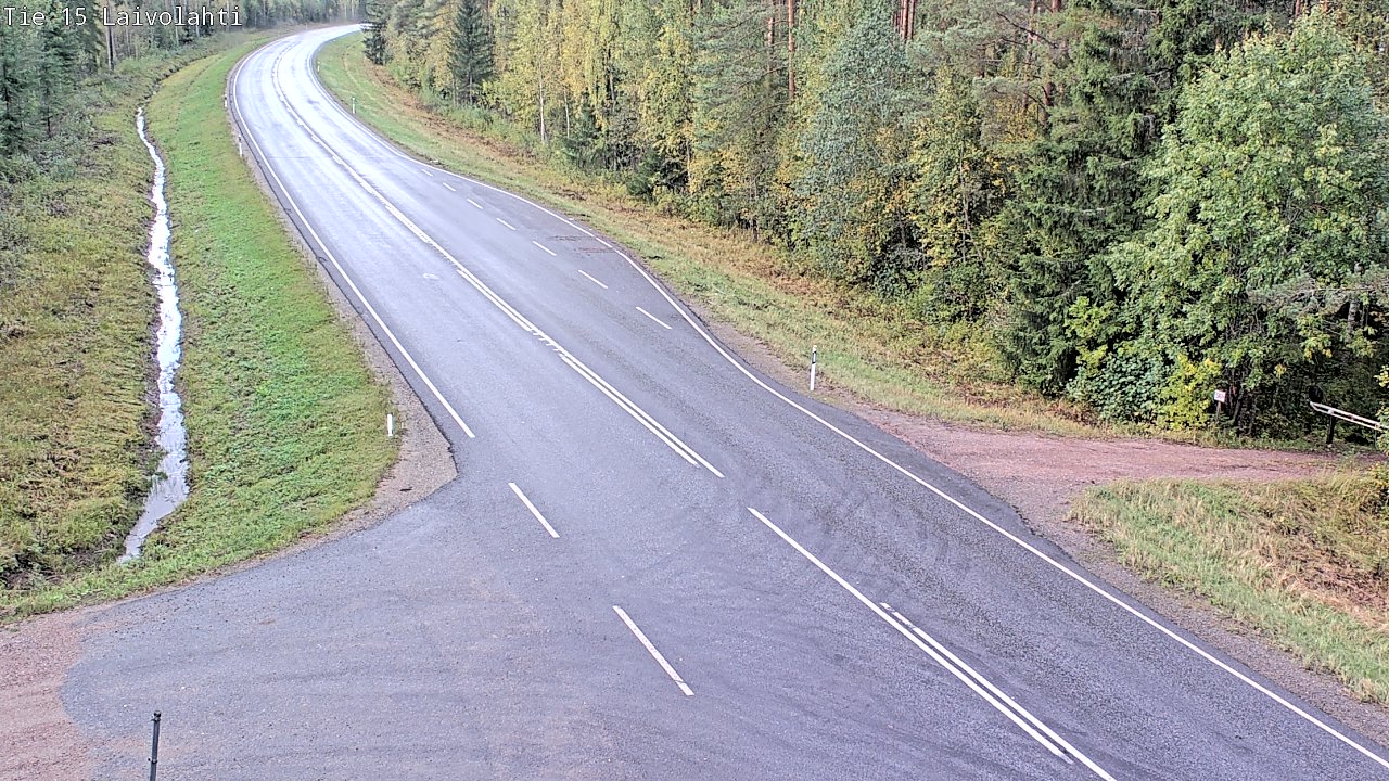 Kelikamerat Kuva Tie 15 Laivolahti, Mäntyharju, Etelä-Savo