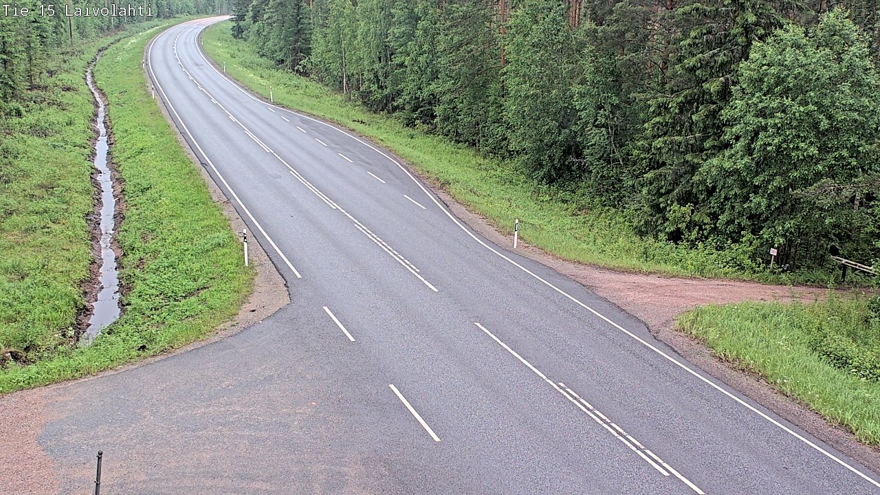 Kelikamerat Kuva Tie 15 Laivolahti, Mäntyharju, Etelä-Savo