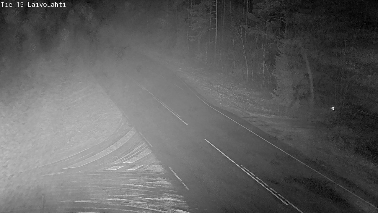 Weather Camera Image Väg 15 Laivolahti, Mäntyharju, Etelä-Savo