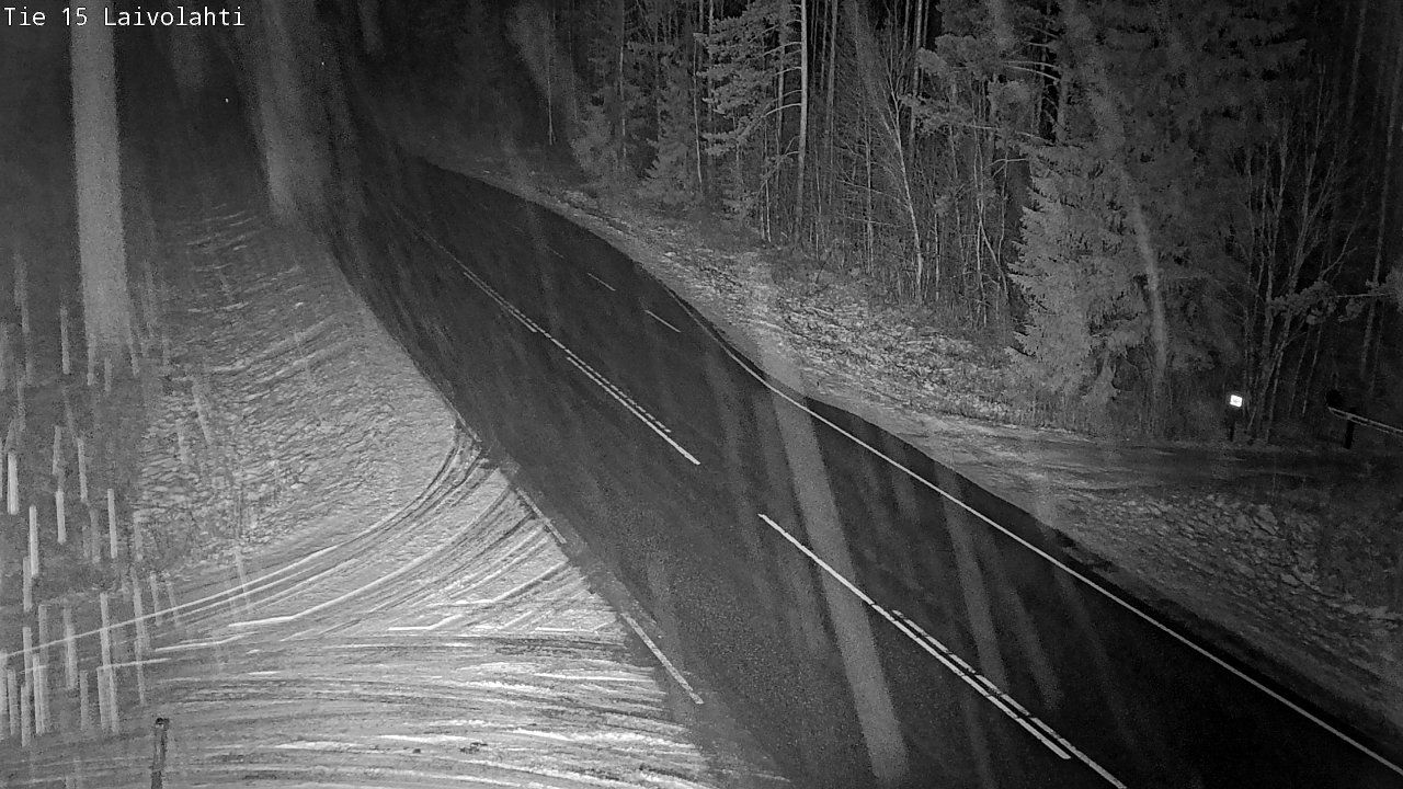 Weather Camera Image Väg 15 Laivolahti, Mäntyharju, Etelä-Savo