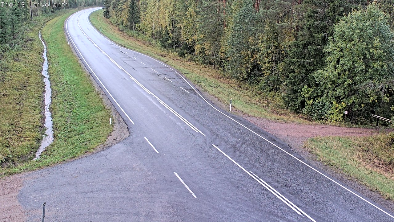 Kelikamerat Kuva Tie 15 Laivolahti, Mäntyharju, Etelä-Savo