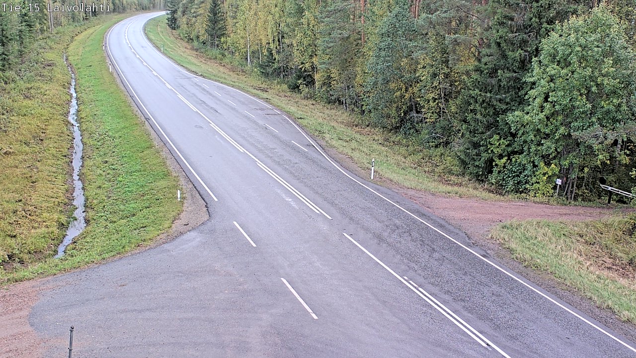 Kelikamerat Kuva Tie 15 Laivolahti, Mäntyharju, Etelä-Savo