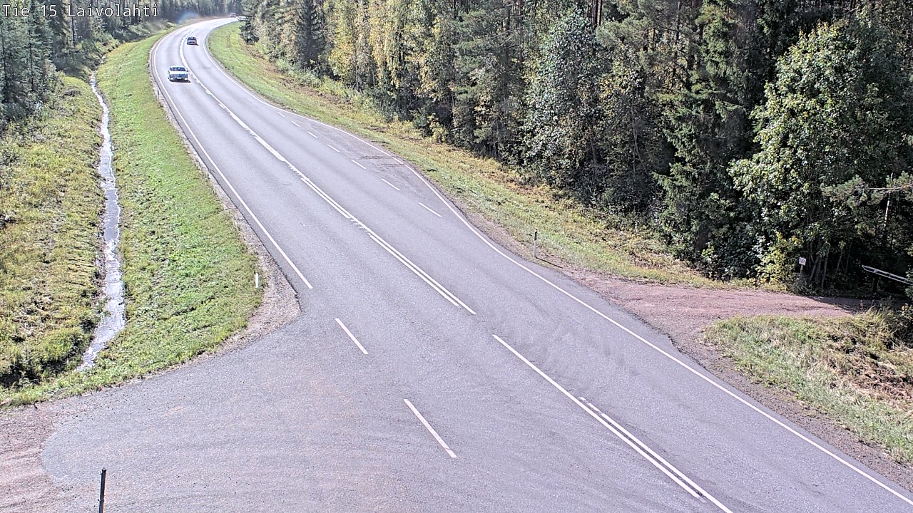 Weather Camera Image Road 15 Laivolahti, Mäntyharju, Etelä-Savo
