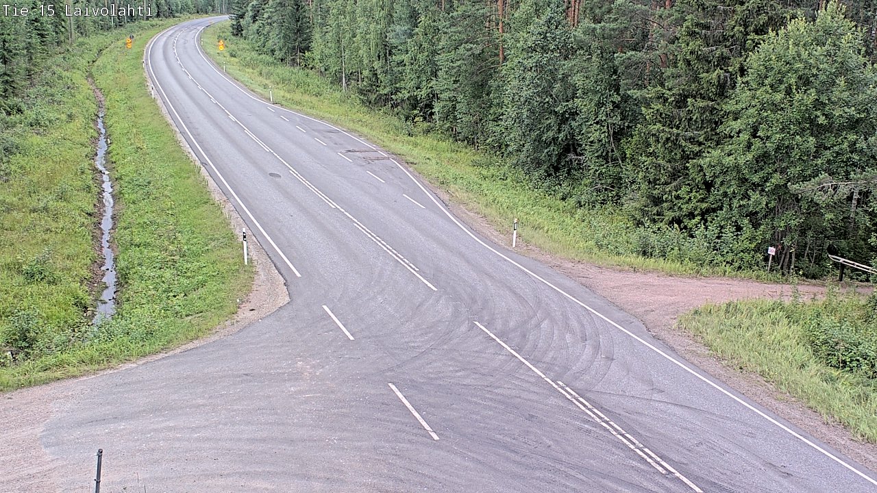 Weather Camera Image Road 15 Laivolahti, Mäntyharju, Etelä-Savo