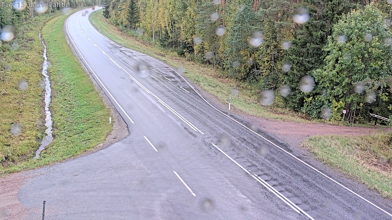 Kelikamerat Kuva Tie 15 Laivolahti, Mäntyharju, Etelä-Savo