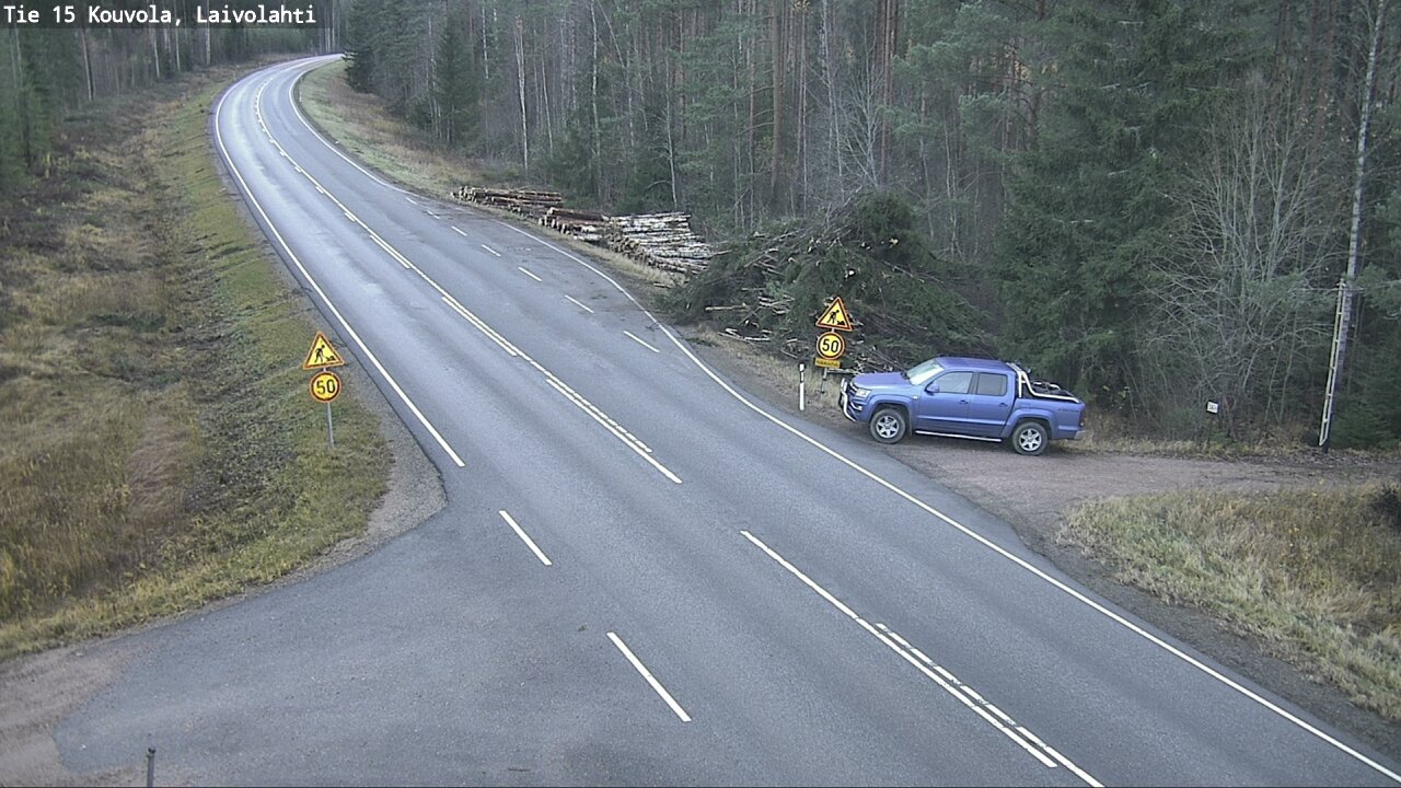 Kelikamerat Kuva Tie 15 Laivolahti, Mäntyharju, Etelä-Savo