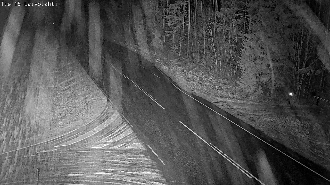 Weather Camera Image Väg 15 Laivolahti, Mäntyharju, Etelä-Savo