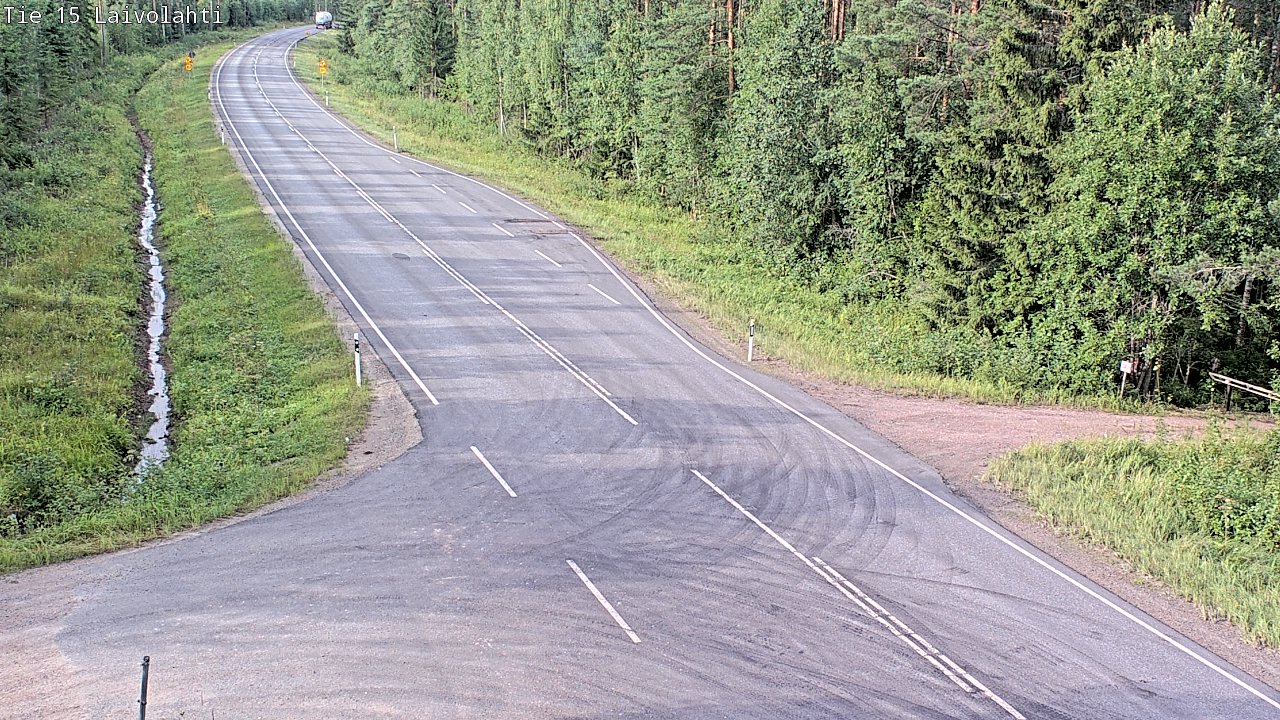 Kelikamerat Kuva Tie 15 Laivolahti, Mäntyharju, Etelä-Savo