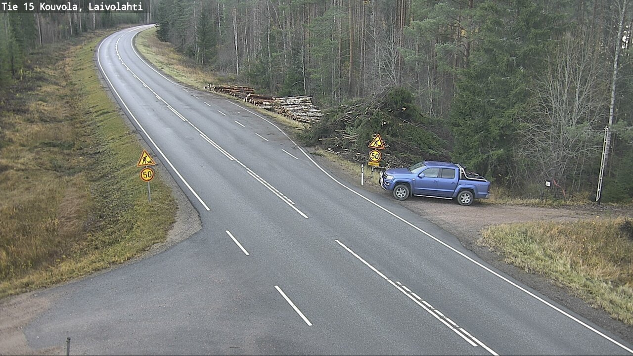Kelikamerat Kuva Tie 15 Laivolahti, Mäntyharju, Etelä-Savo