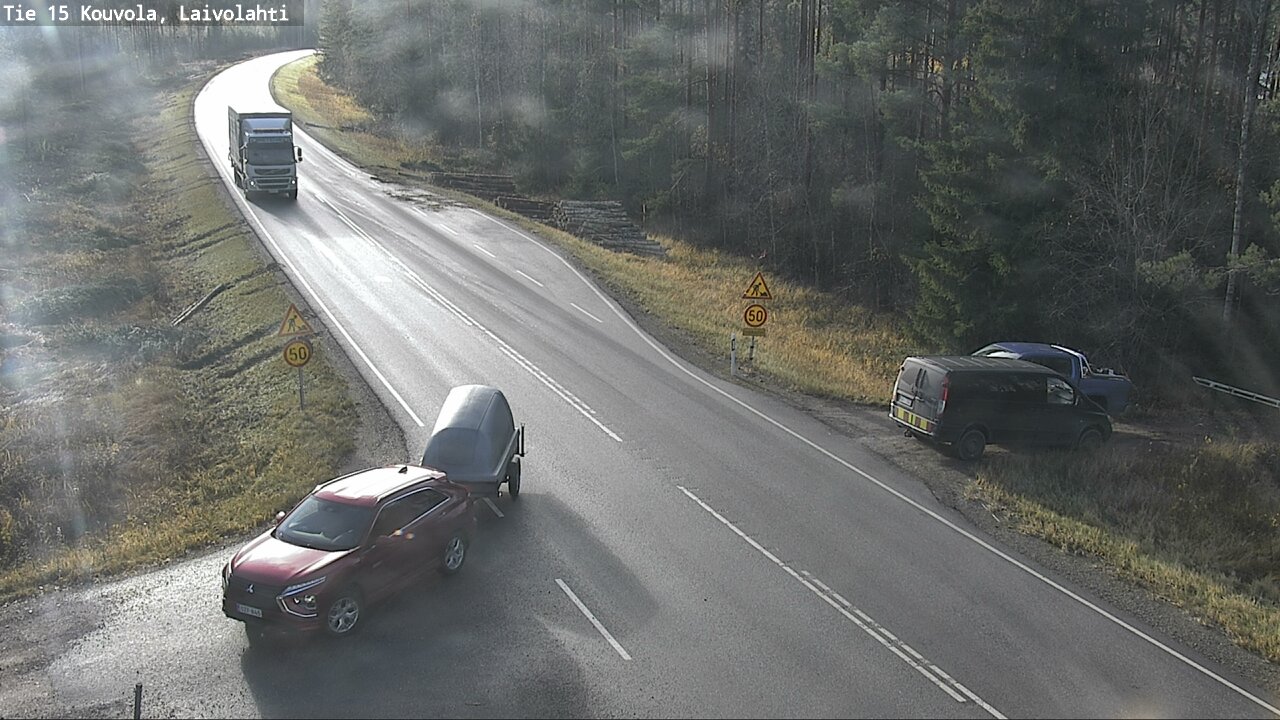 Kelikamerat Kuva Tie 15 Laivolahti, Mäntyharju, Etelä-Savo