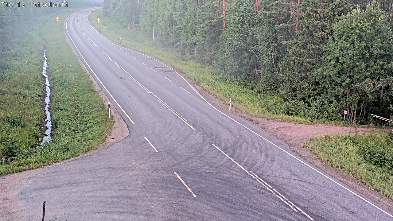 Kelikamerat Kuva Tie 15 Laivolahti, Mäntyharju, Etelä-Savo