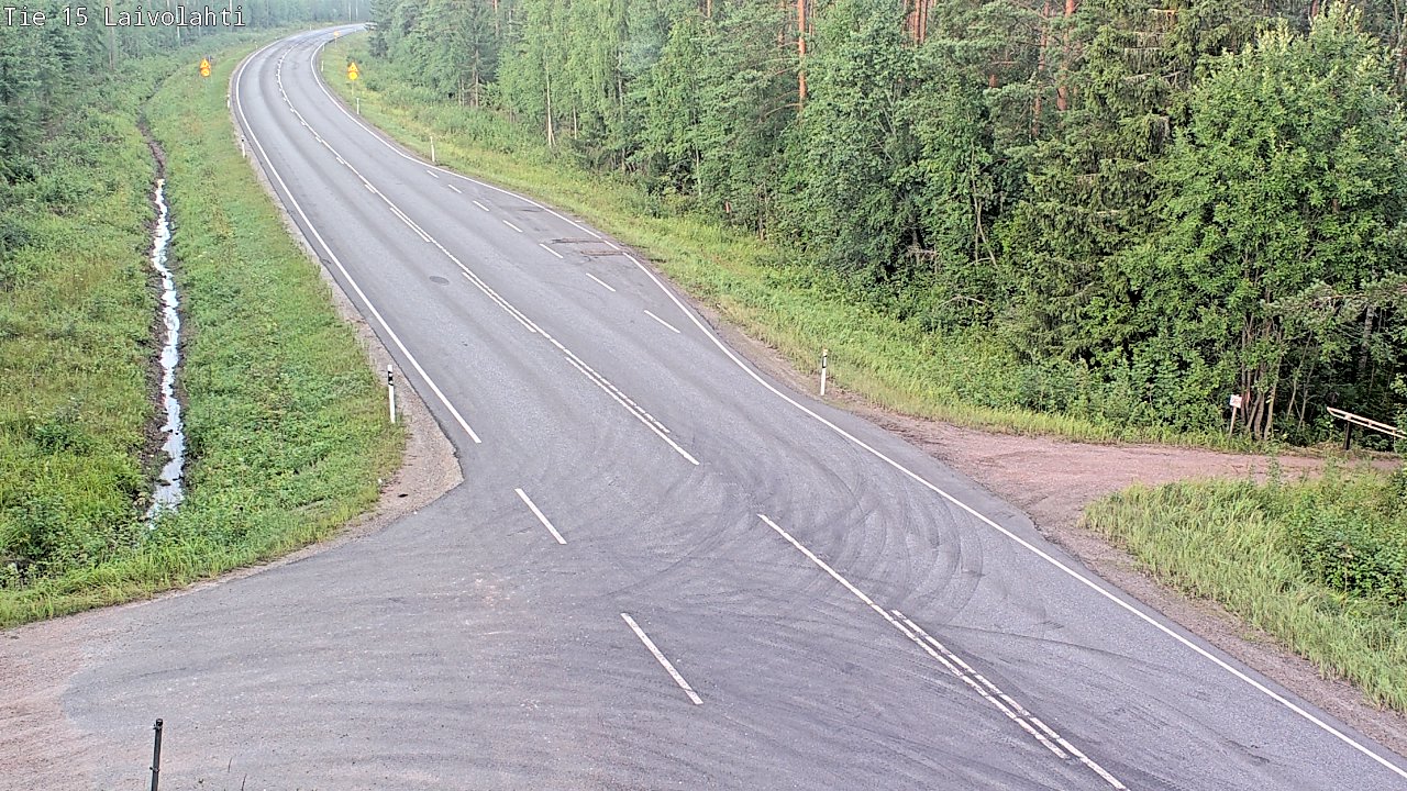 Kelikamerat Kuva Tie 15 Laivolahti, Mäntyharju, Etelä-Savo