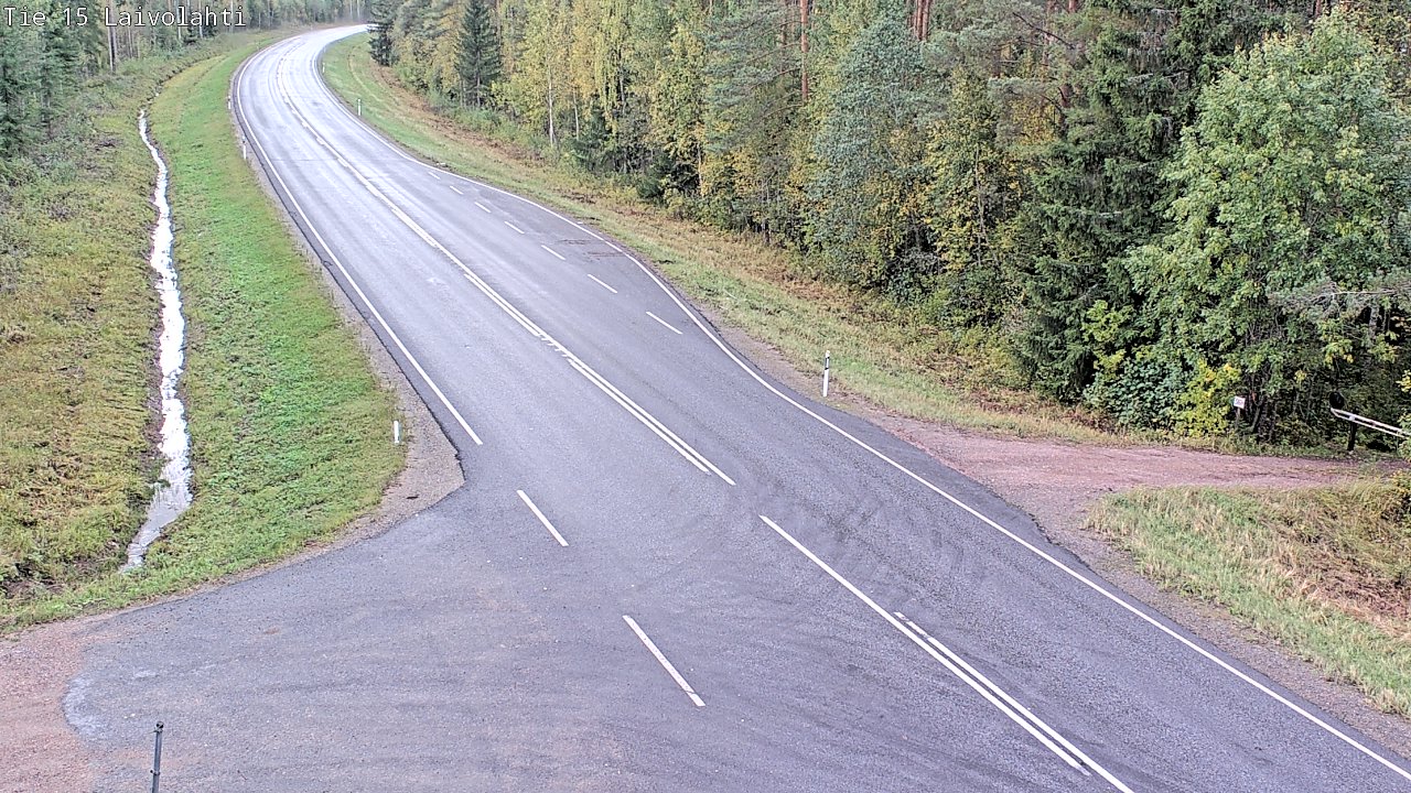 Kelikamerat Kuva Tie 15 Laivolahti, Mäntyharju, Etelä-Savo