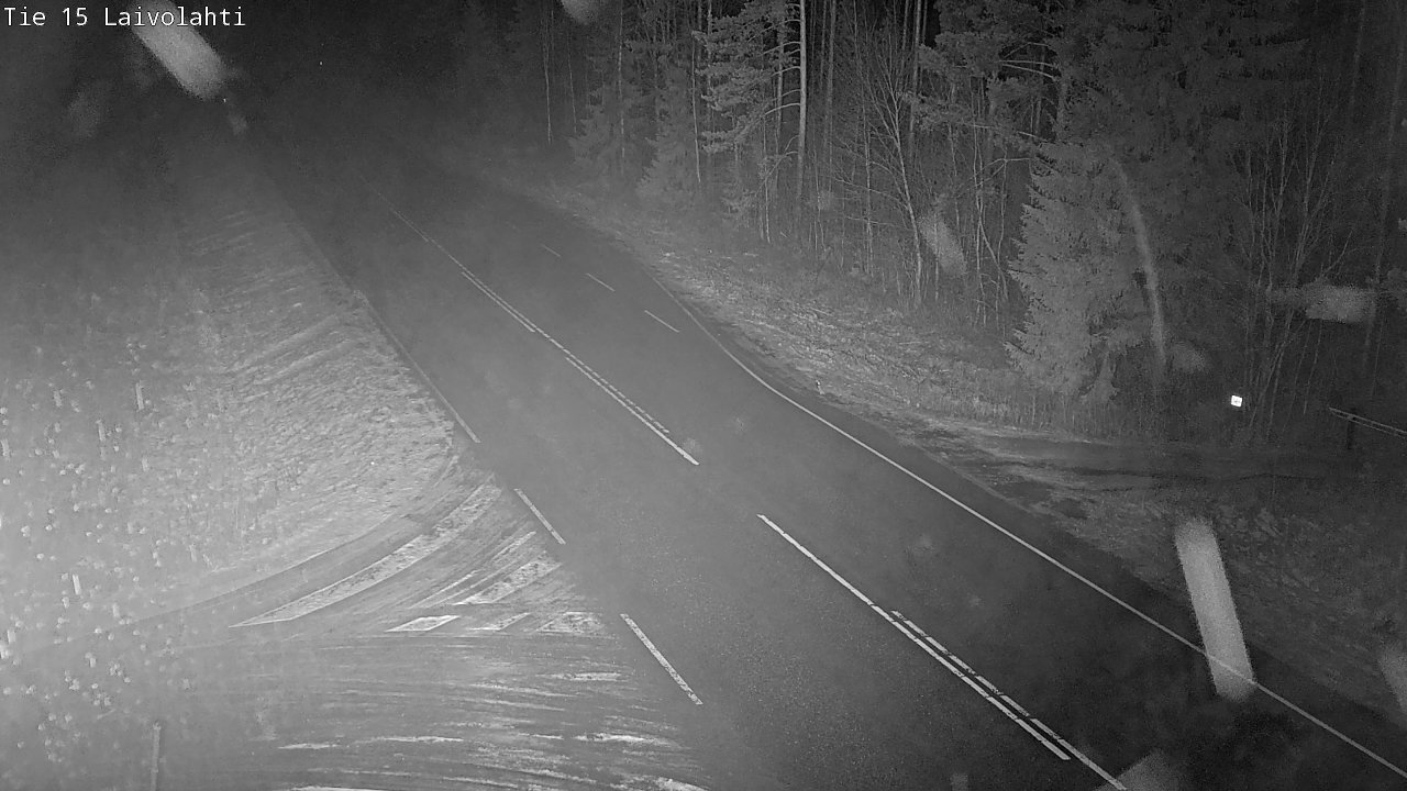 Weather Camera Image Väg 15 Laivolahti, Mäntyharju, Etelä-Savo