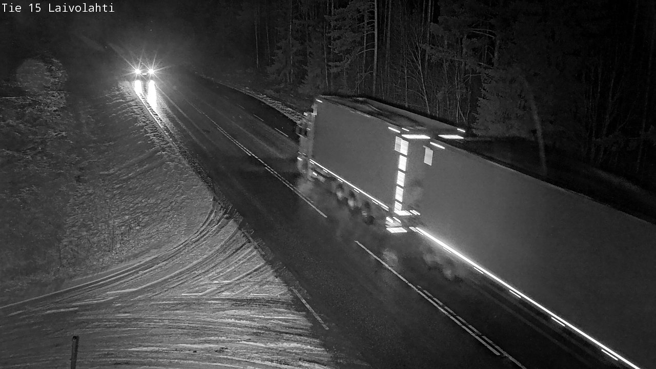 Weather Camera Image Väg 15 Laivolahti, Mäntyharju, Etelä-Savo