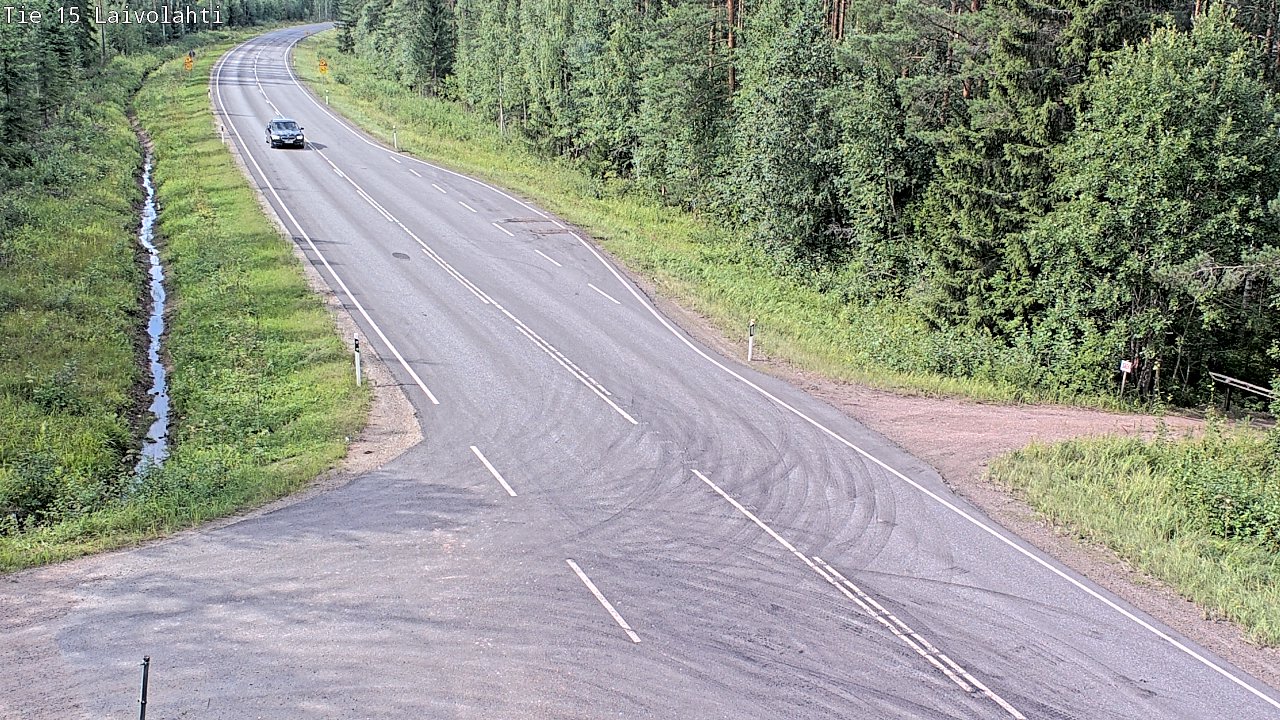 Kelikamerat Kuva Tie 15 Laivolahti, Mäntyharju, Etelä-Savo