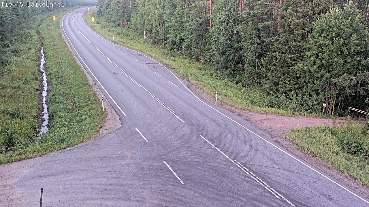 Kelikamerat Kuva Tie 15 Laivolahti, Mäntyharju, Etelä-Savo