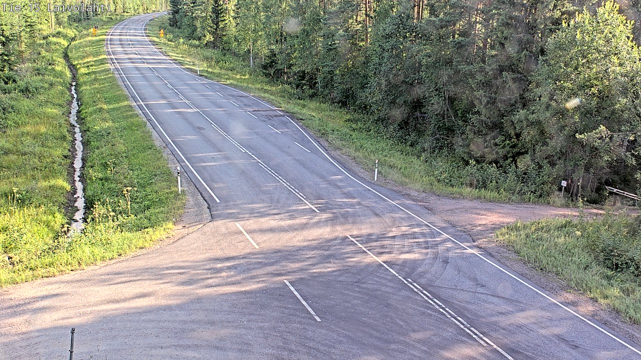 Kelikamerat Kuva Tie 15 Laivolahti, Mäntyharju, Etelä-Savo